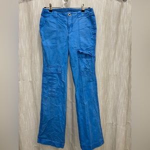 Free People blue cargo pants